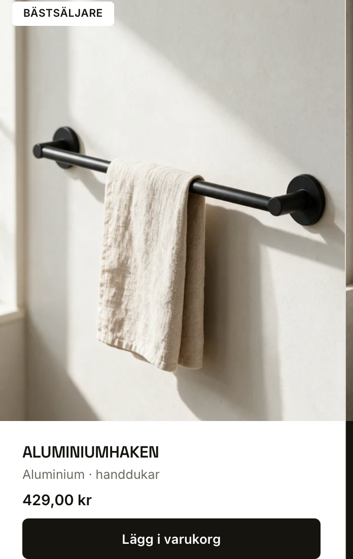 Aluminiumhaken